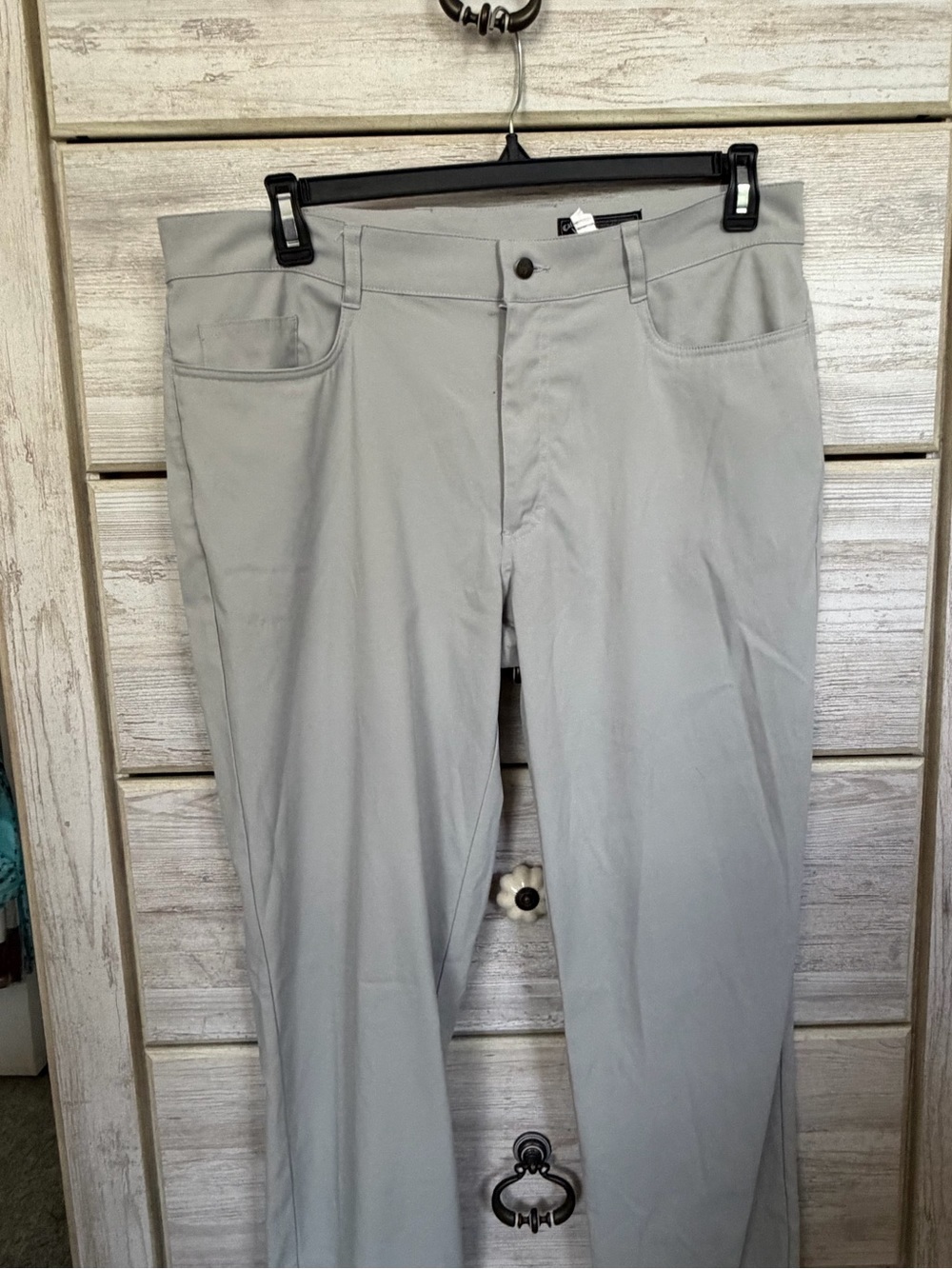 Calloway Men's Light Gray Casual Golf Pants